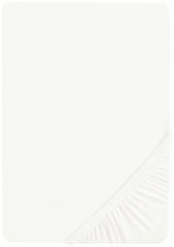 Biberna Napínacia džersejová plachta (biela, 180 – 200 x 200 cm)  (100227068)