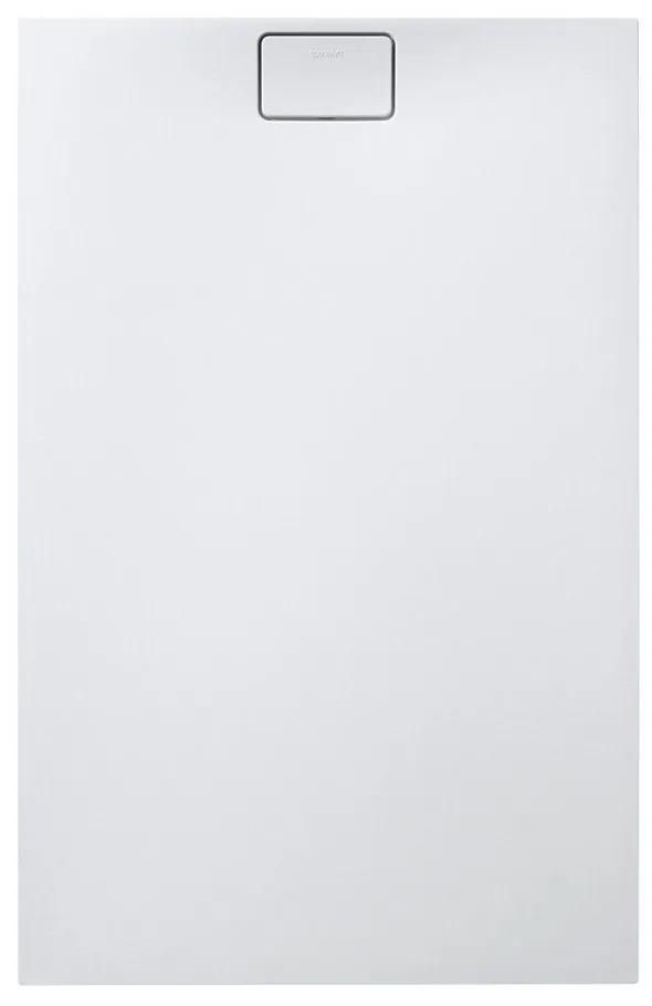 DURAVIT Stonetto obdĺžniková sprchová vanička z materiálu DuraSolid, 1600 x 1000 x 50 mm, biela matná, 720171380000000