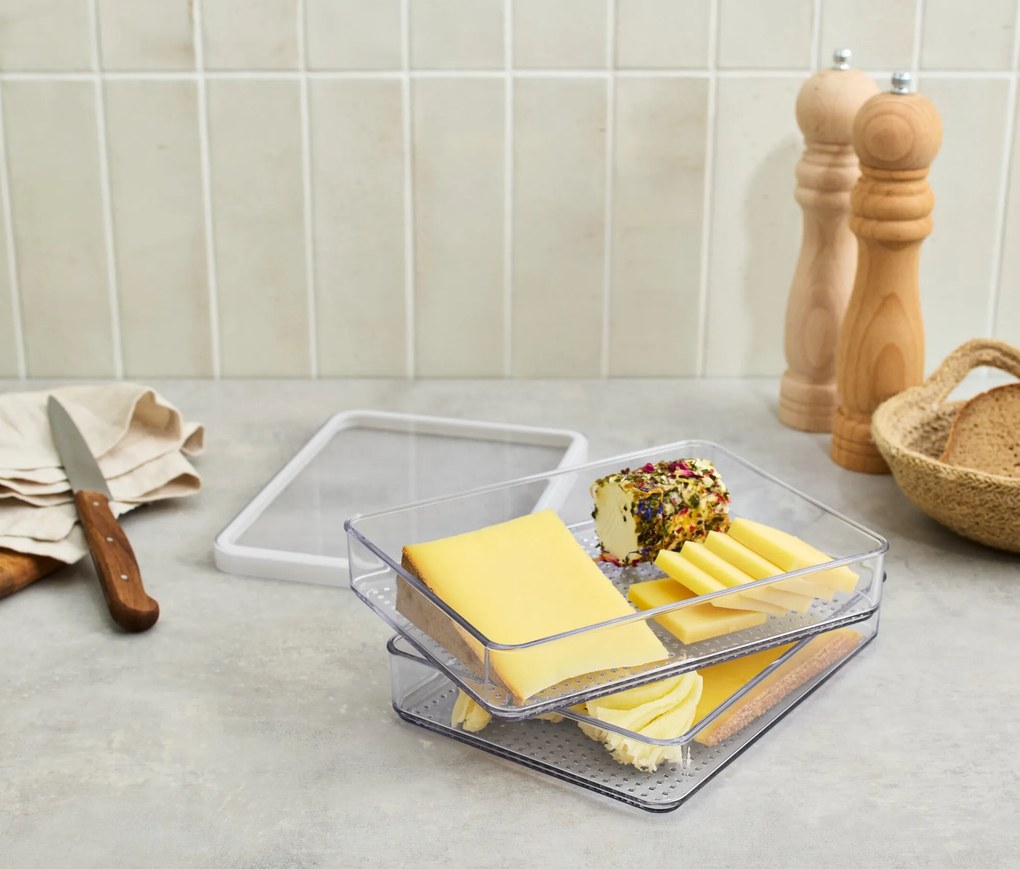 Poschodová dóza na potraviny