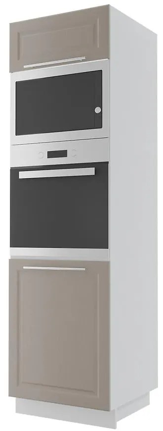 Kuchynská skrinka Emporium d14ru grey stone/kor.biela