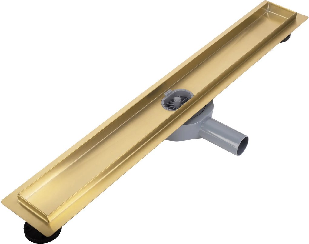 Odtokový žľab REA NEOX PRO 90 cm, zlatý