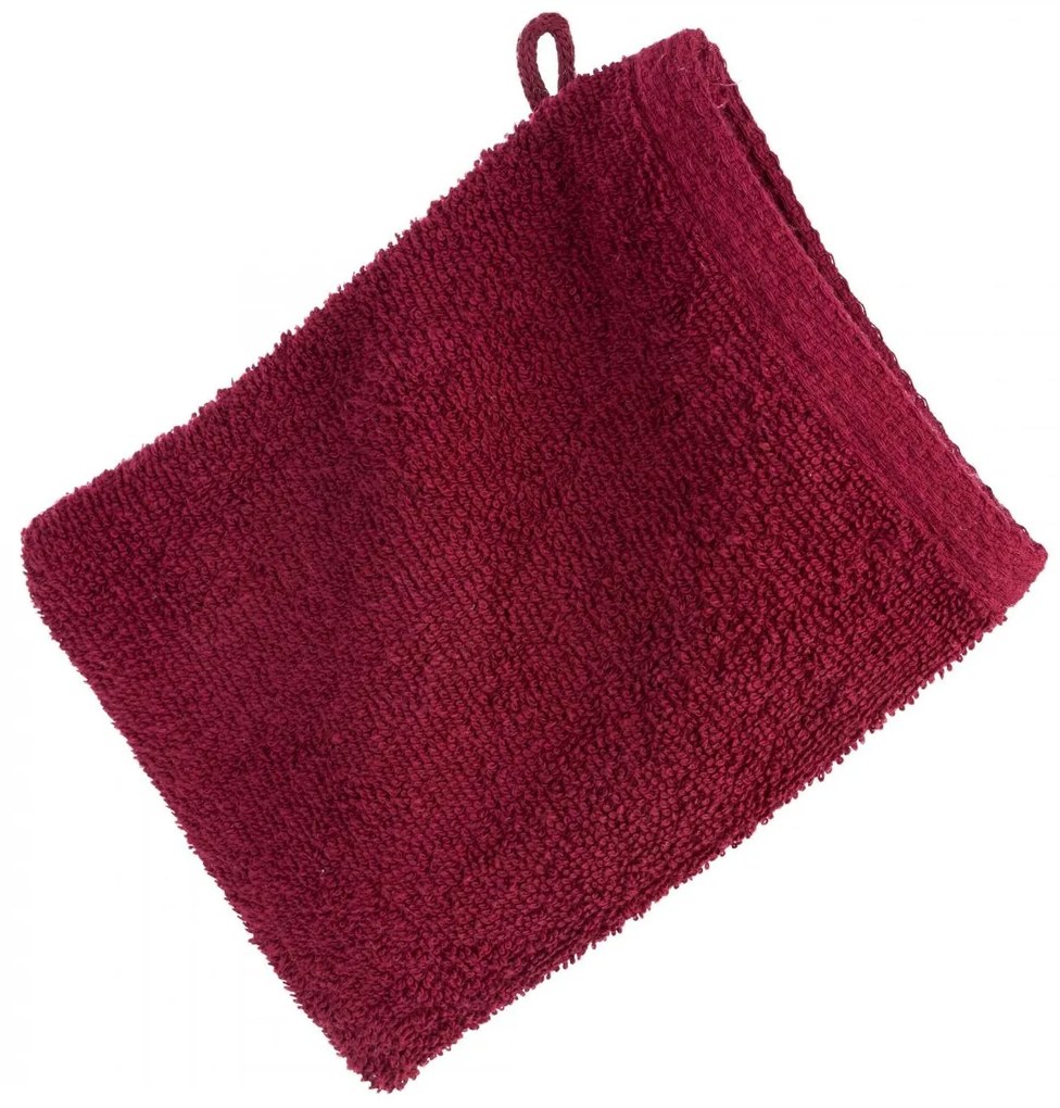 FROTÉ UTERÁK SMOOTH1 SADA 6KS 16X21 CM BORDOVÁ