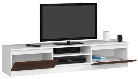 TV stolík RTV 160 biela/wenge