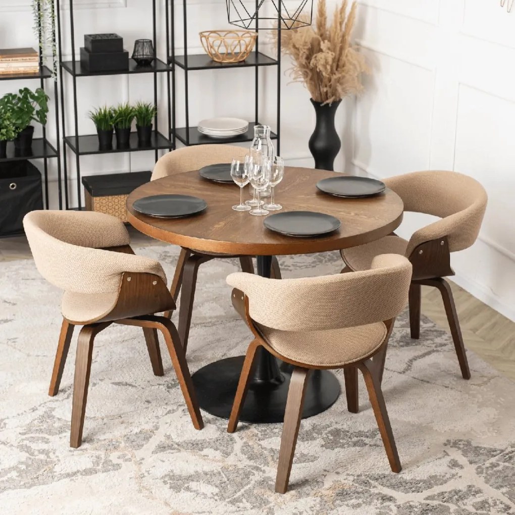 PROXIMA.store - Čalúnená stolička GARY FARBA: zelená