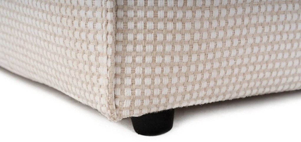 Taburet LORA 85 cm béžovo-biely