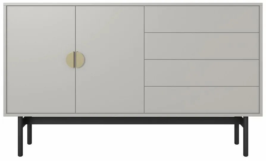 Skrinka Stellia S5  (sivobéžová). Akcia -20%. Vlastná spoľahlivá doprava až k Vám domov. 1100448