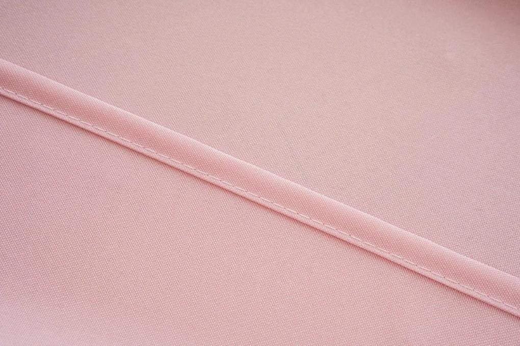 Ružový záves s riasiacou páskou OXFORD 140x250 cm Zavesenie: Riasiaca páska