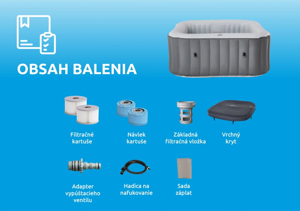 Mspa | Vírivý bazén MSPA Mist LS062-GR | 11400313