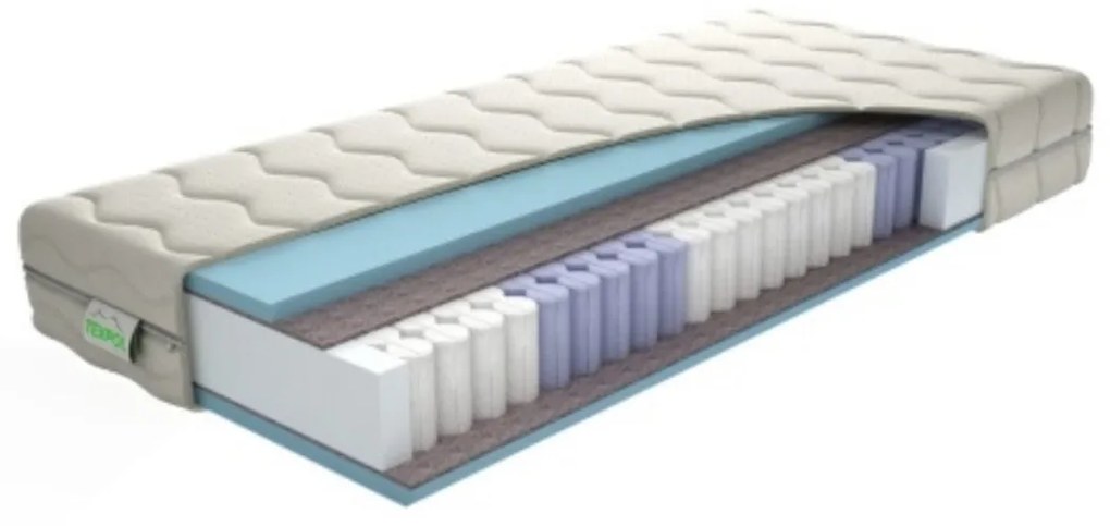 Matrac taštičkový STELA Bamboo TiaHome - 85x195cm