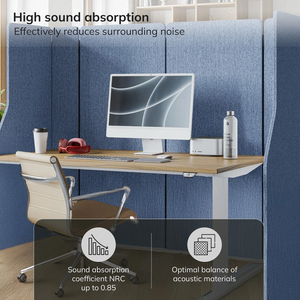 Akustická stena SADIE Frozen Lake 280/145 cm