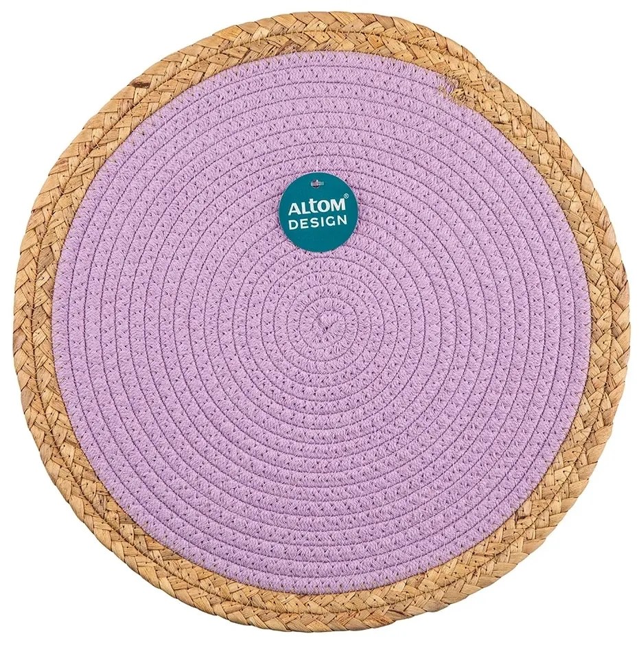 Altom Bavlnené prestieranie pr. 38 cm, fialová