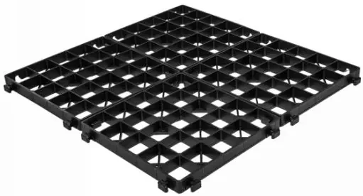 Bestent Zatrávňovacia dlažba plastová 33,3x33,3cm Black OPTIMAL GRID