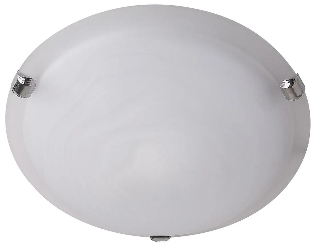 CLX Nástenné / stropné osvetlenie ANNIBALE, 1xE27, 60W, 30cm, okrúhle, biele