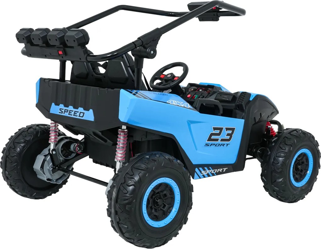 Ramiz Elektrická bugina TURBO 23 pre deti modrá