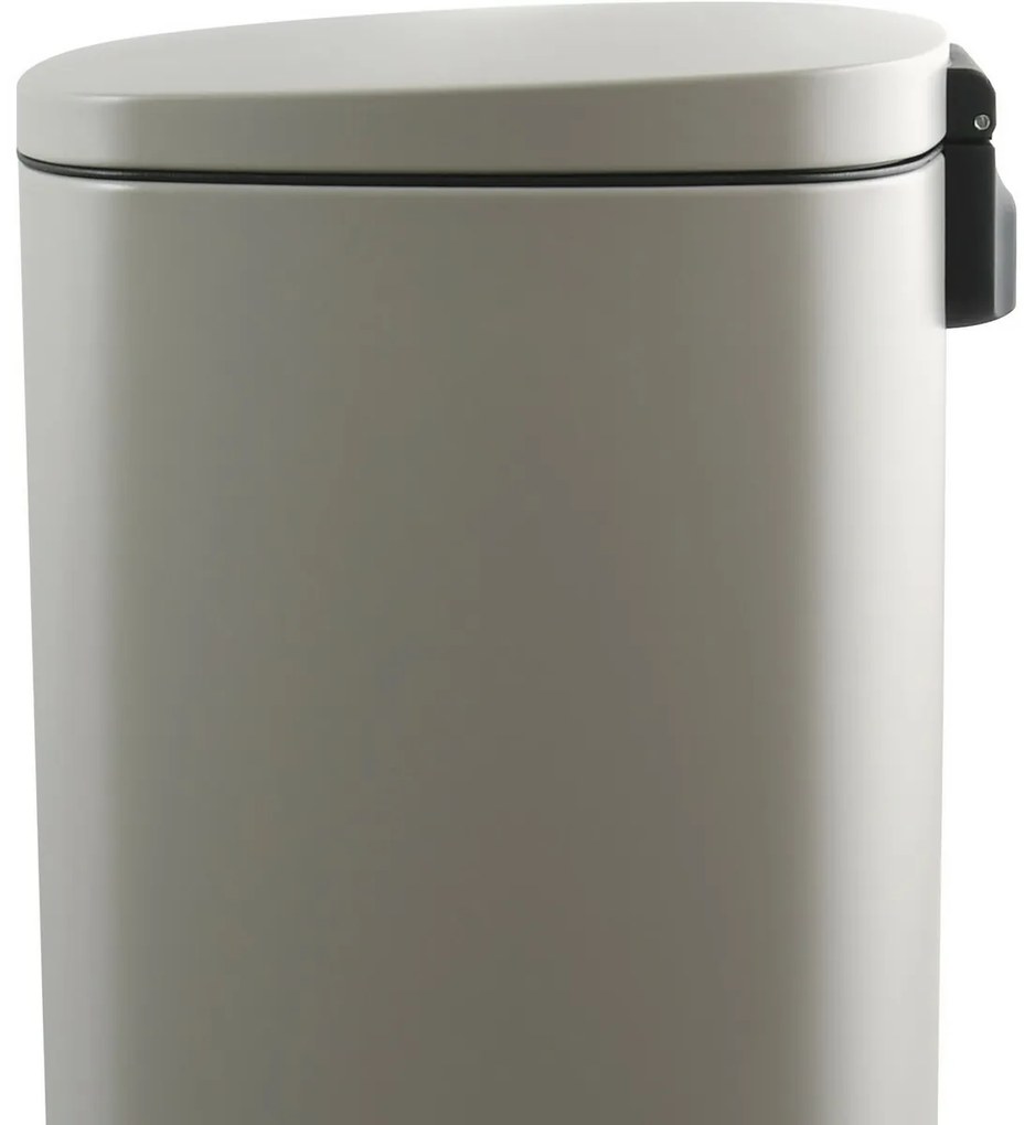 Spirella Pedálový odpadkový kôš soft-close Akira 50 l, matná sivohnedá, 50 l