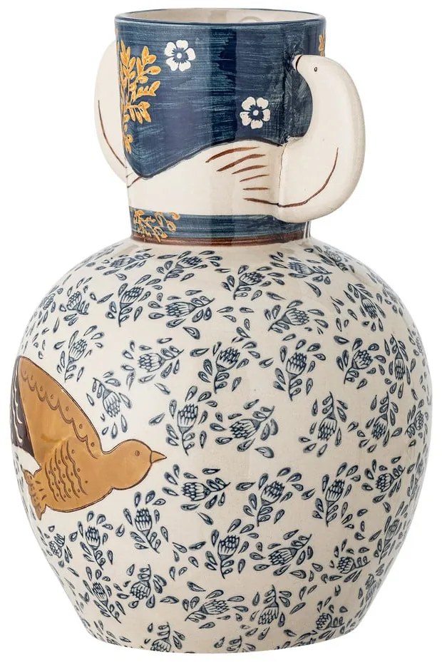 Ručne maľovaná váza z kameniny (výška 23,5 cm) Hezha – Bloomingville
