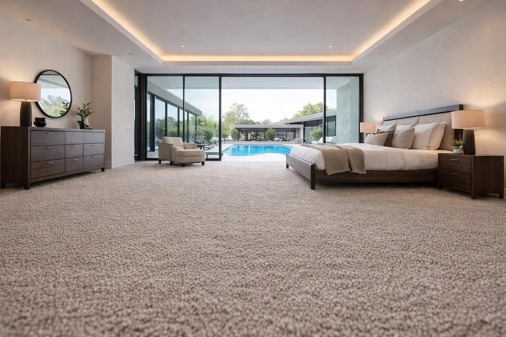 Koberec metráž Bloom 253, na mieru, šíře 4m,5m, hnedá, ab (mriežka), chodba / predsieň, Lano