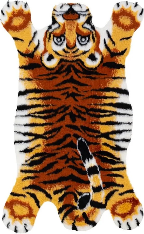 Oranžovo-hnedý detský koberec 110x70 cm Kids Buddy - Narma