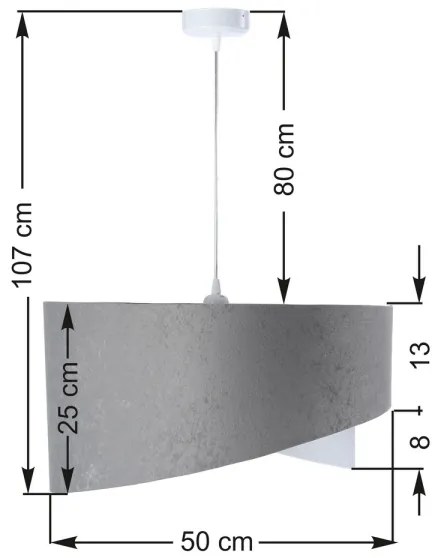 Luster na lanku GALAXY 1xE27/60W/230V