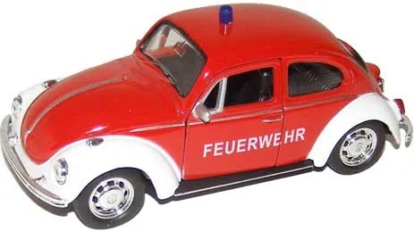 Welly Auto 1:34 Welly VW Beetle hasiči 12cm