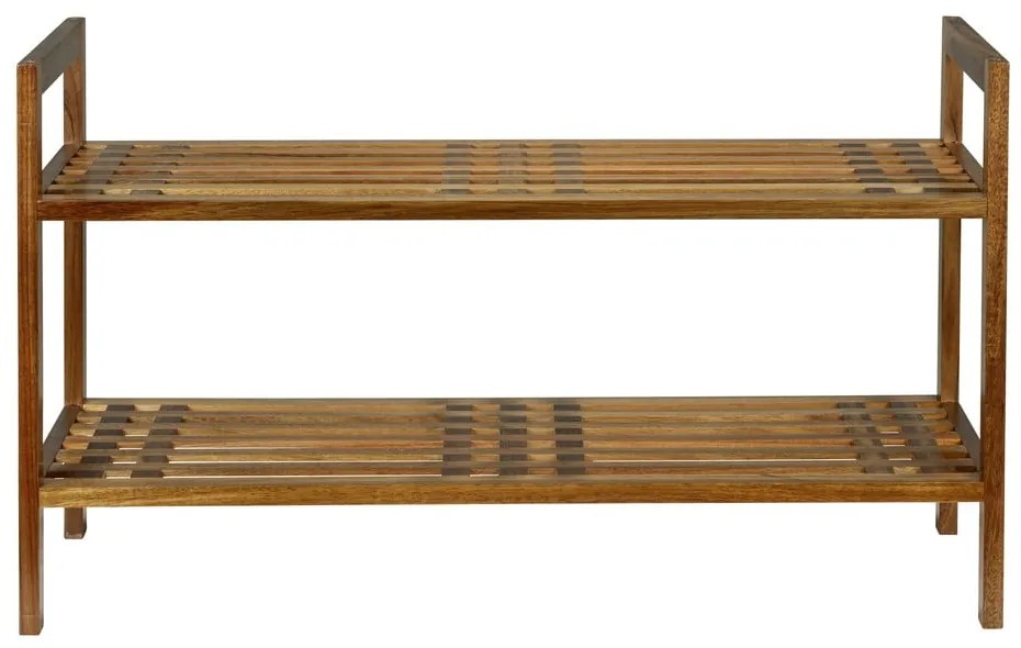 Stojan na topánky z masívu akácie v prírodnej farbe 69x40,5x27 cm Fondi – Wenko