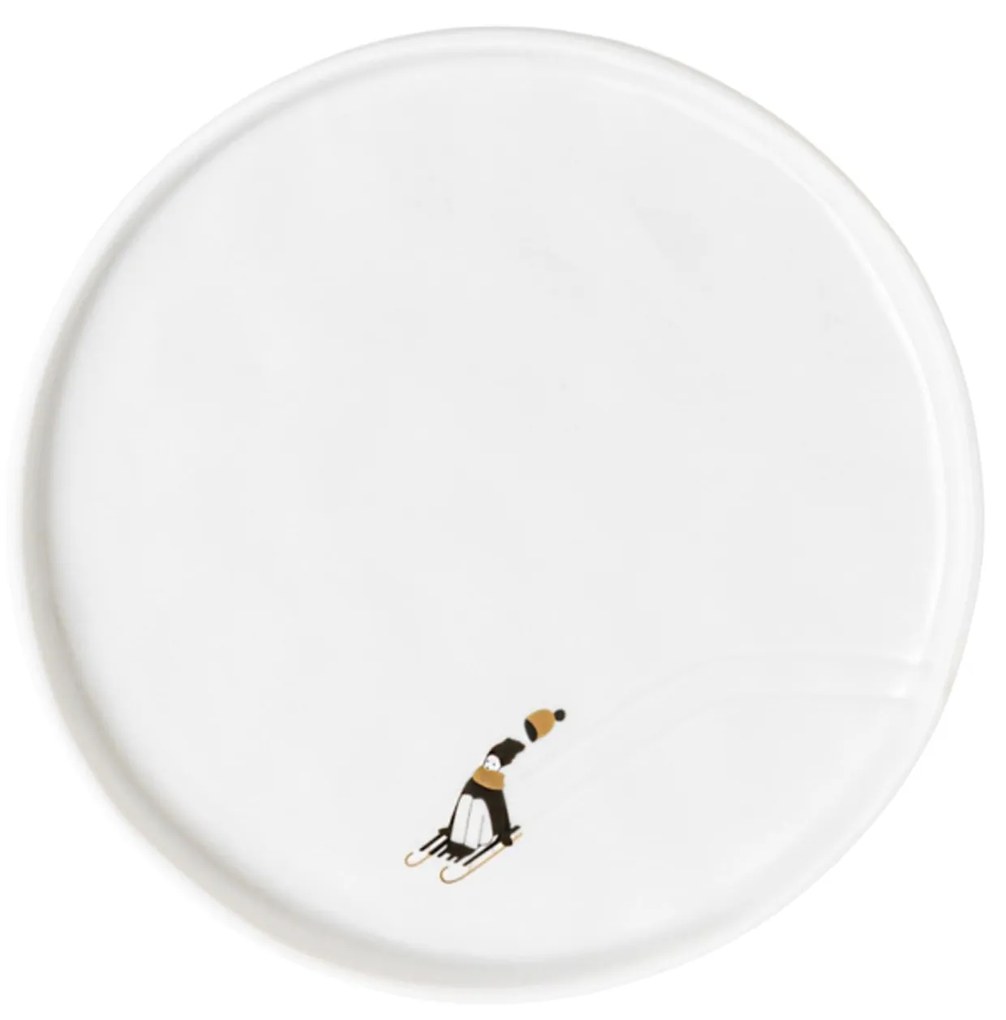 räder Porcelánový tanier Sled runners 15 cm