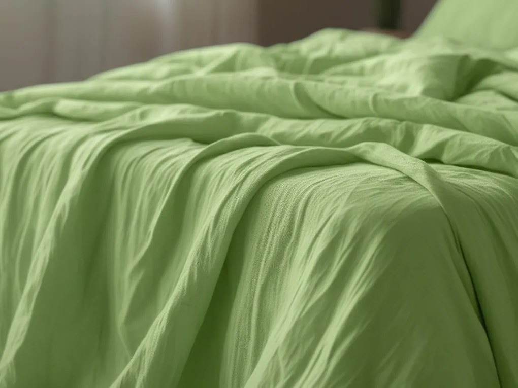 Mušelínové obliečky MUSSARI svetlozelené Rozmer obliečok: 70 x 90 cm | 140 x 200 cm