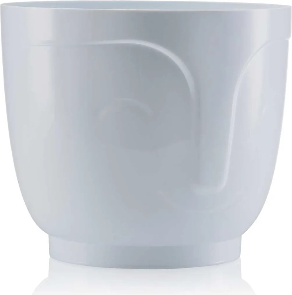Květináč ZOE 14,3 cm bílý