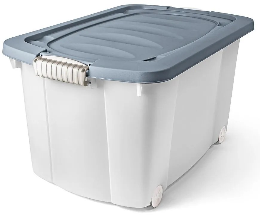 Box na kolieskách s úchytami 45 l 60x40xh 32 cm (mix)