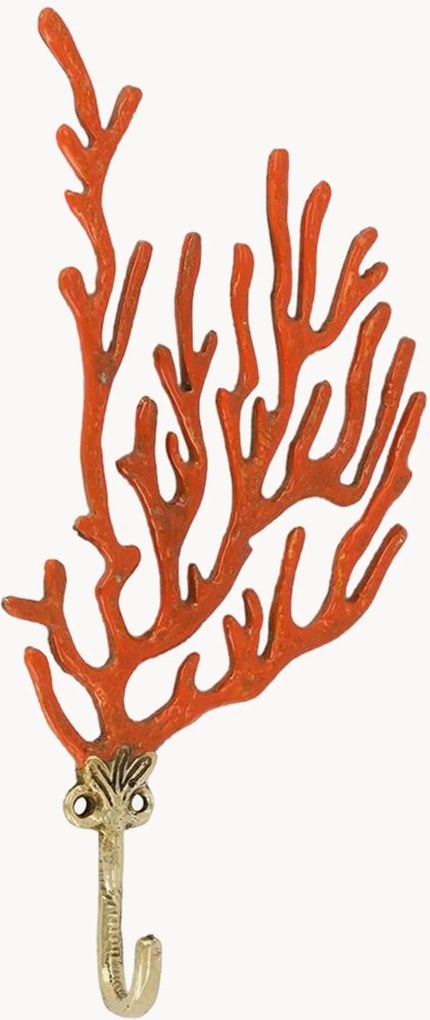 Ručne vyrobený nástenný vešiak Ariel Coral
