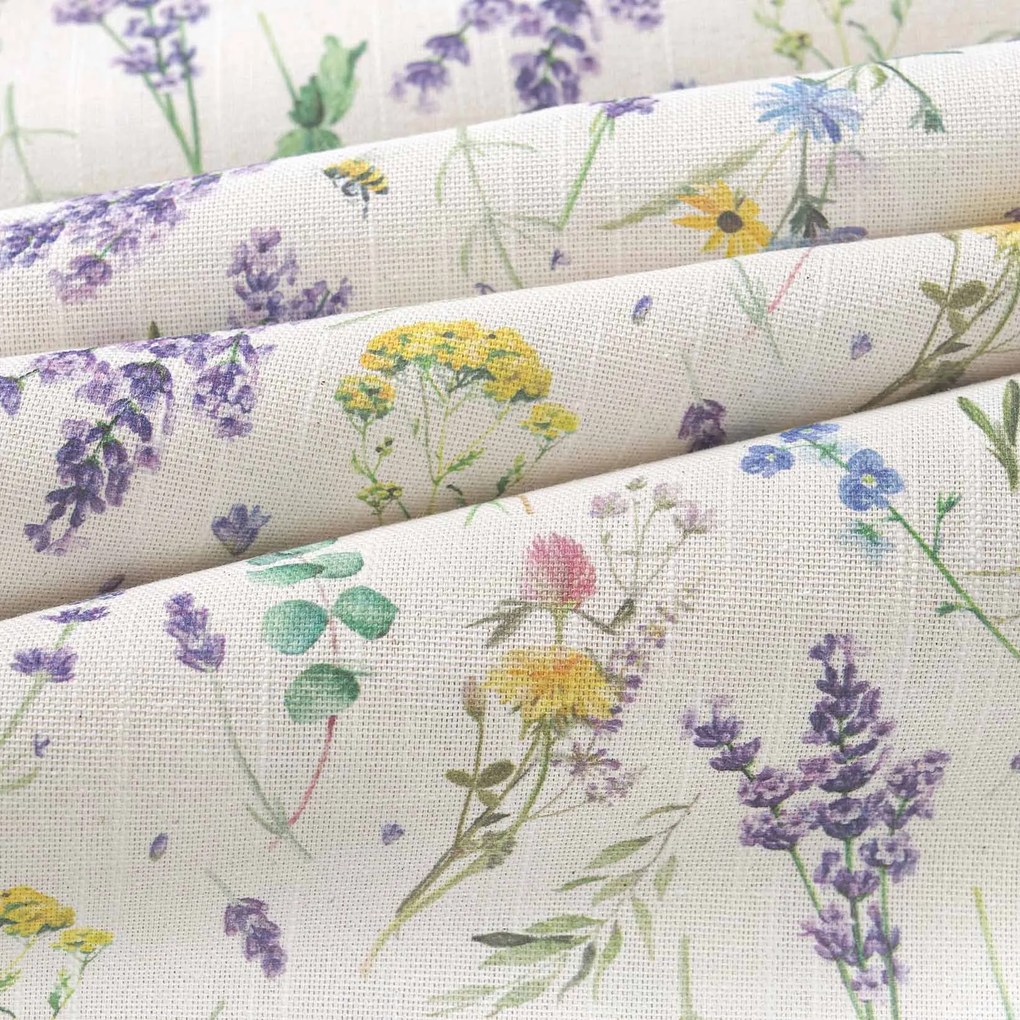 Goldea prestieranie na stôl valencia - levanduľová záhrada - sada 2ks 30 x 40 cm