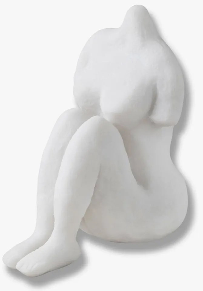 Soška z polyresínu (výška 14 cm) Sitting Woman – Mette Ditmer Denmark