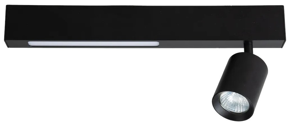 EUlight Stropné svietidlo Magnet, 1x čierne kovové tienidlo + 1x LED 5W, b