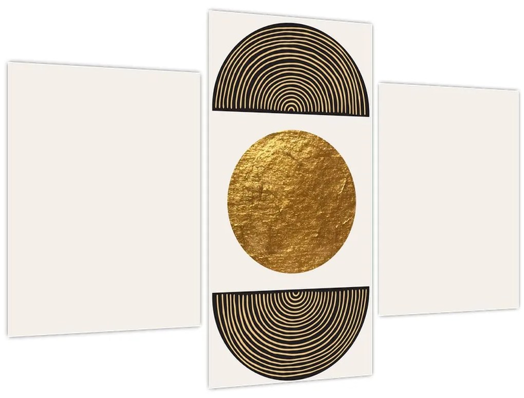 Obraz - Zlatý ornament N⁰1 (90x60 cm)