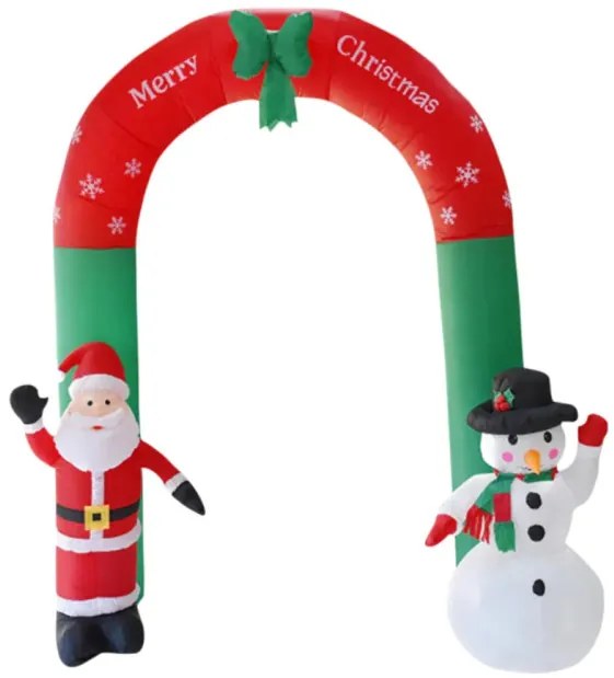 Nafukovacia vianočná LED dekorácia 301029