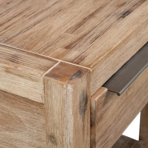 vidaXL Nočné stolíky so zásuvkami 2ks 40x30x48 cm masívne akáciové drevo-
