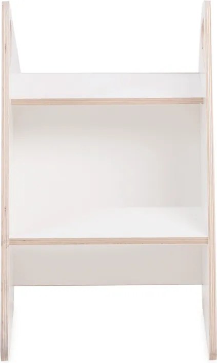 Drevená šmýkačka Baby biela