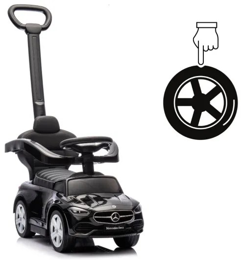 Odrážadlo MERCEDES C-Class Deluxe čierne