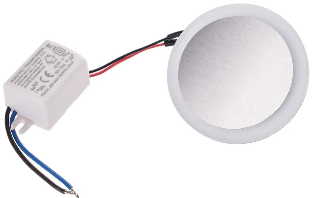Schodiskové LED svietidlo Oti Max, 1x LED 0,6w, 6500k, s