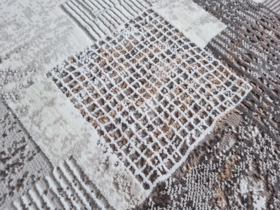 DC Koberec Exclusive 234 tmavá vizion zlatá Rozmer: 120×170 cm