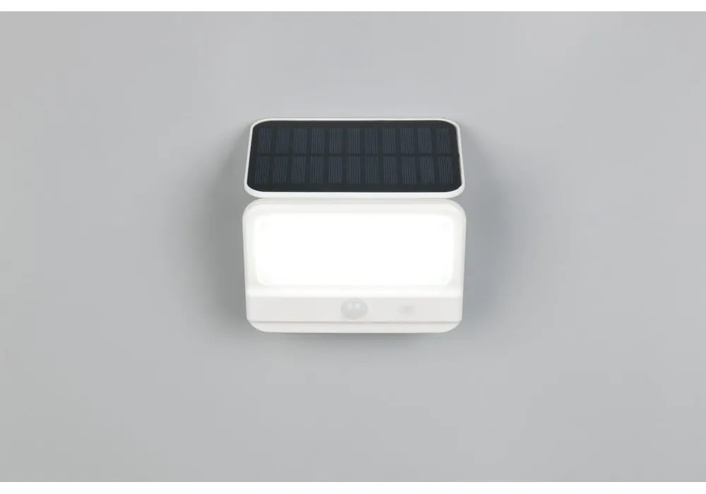 LED nástenné solárne vonkajšie svietidlo (výška 9 cm) Viamao – Trio