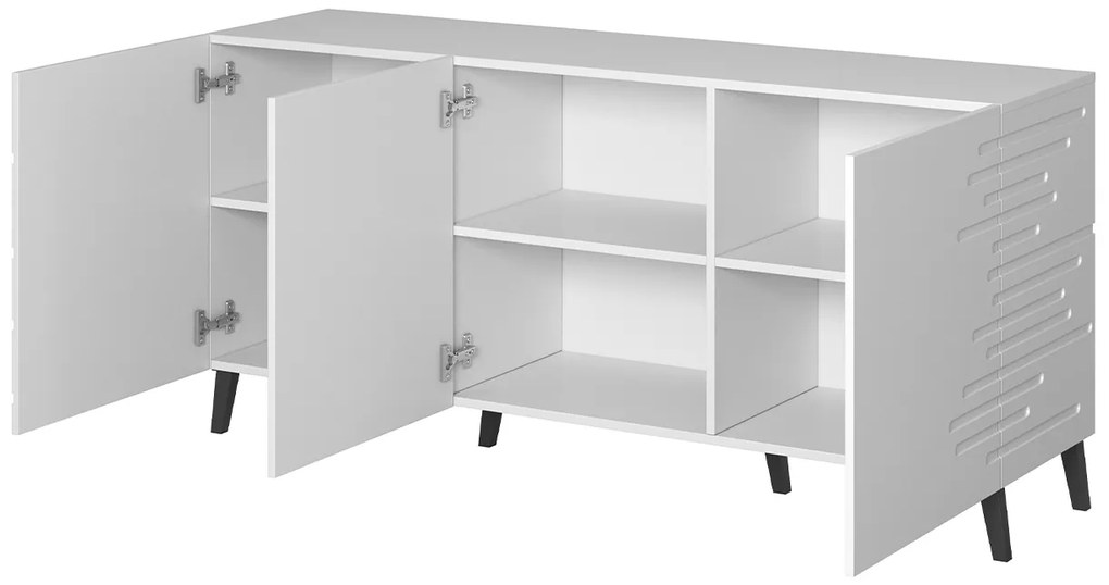 Kvalitná komoda Naranja, ružová MDF