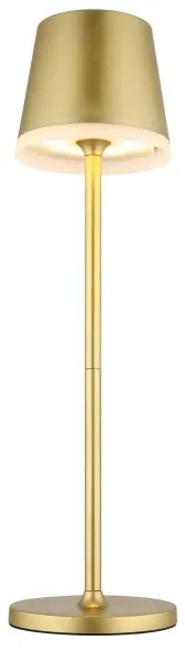 Globo 36637GM - LED Solárne svietidlo LED/0,6W/3V 3000K IP44 zlatá