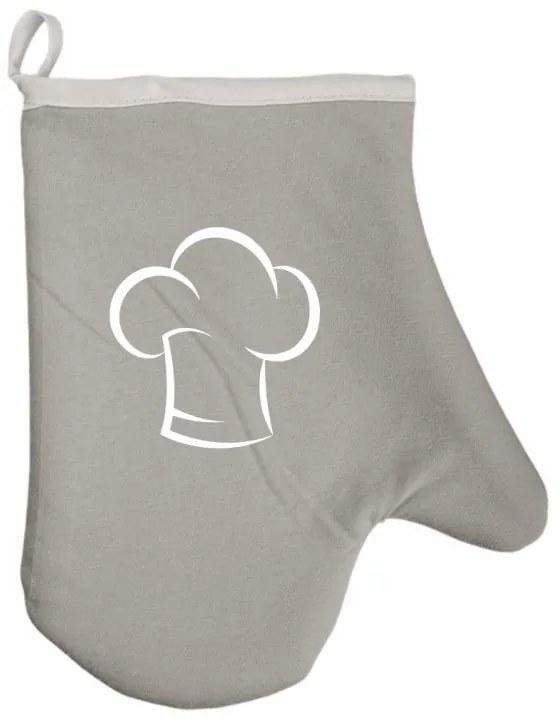 Kuchynská rukavica Chef EMI, sivá
