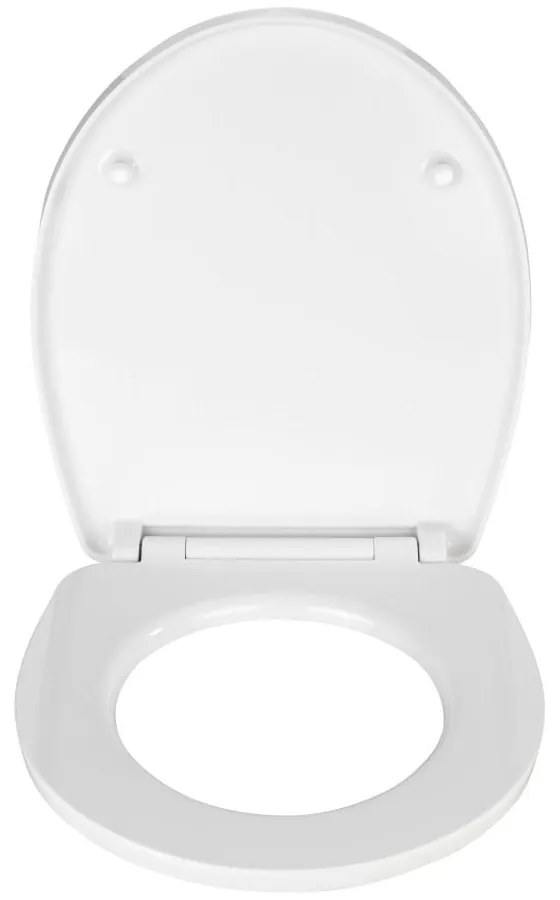 WC sedadlo s jednoduchým zatváraním Wenko Frog News, 45 x 38,8 cm