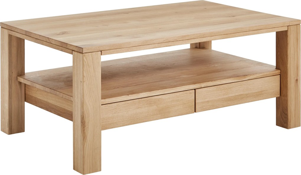 XXXLutz KONFERENČNÝ STOLÍK, farba duba, drevo, 110/70/47,5 cm Linea Natura - Stolíky do obývačky - 002730002401