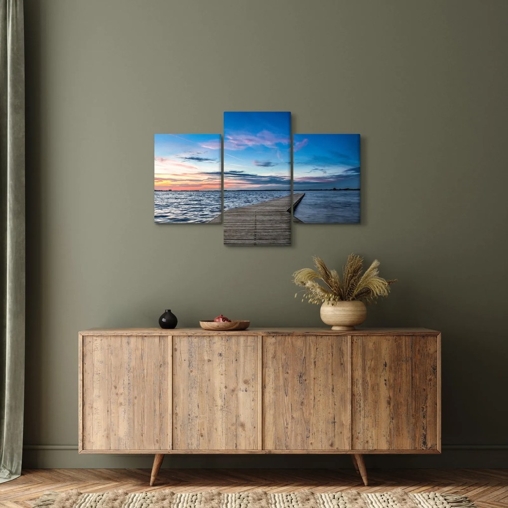 Obraz - Mólo (90x60 cm)