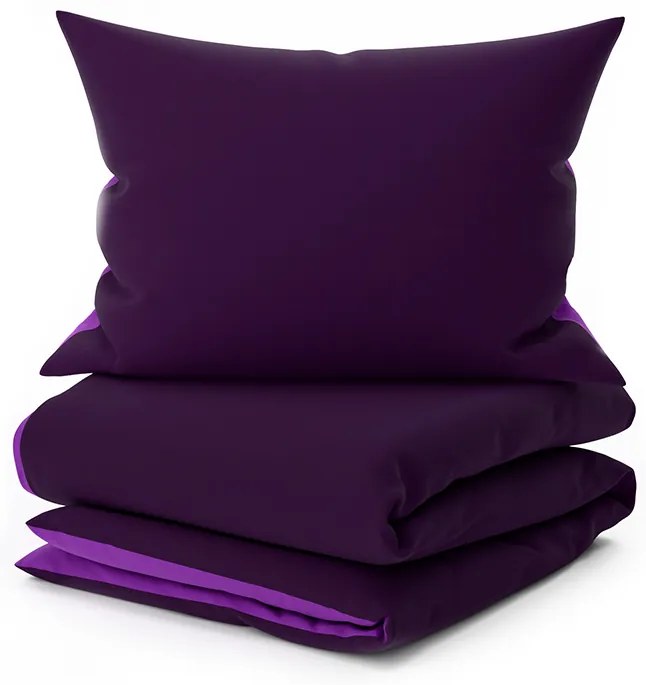Bavlnené obliečky VIOLETTA fialové Rozmer obliečky: 70 x 90 cm | 140 x 200 cm
