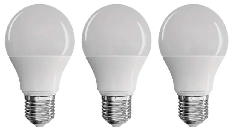 Súprava 3 LED žiaroviek EMOS Classic A60 Warm White, 8,5W E27