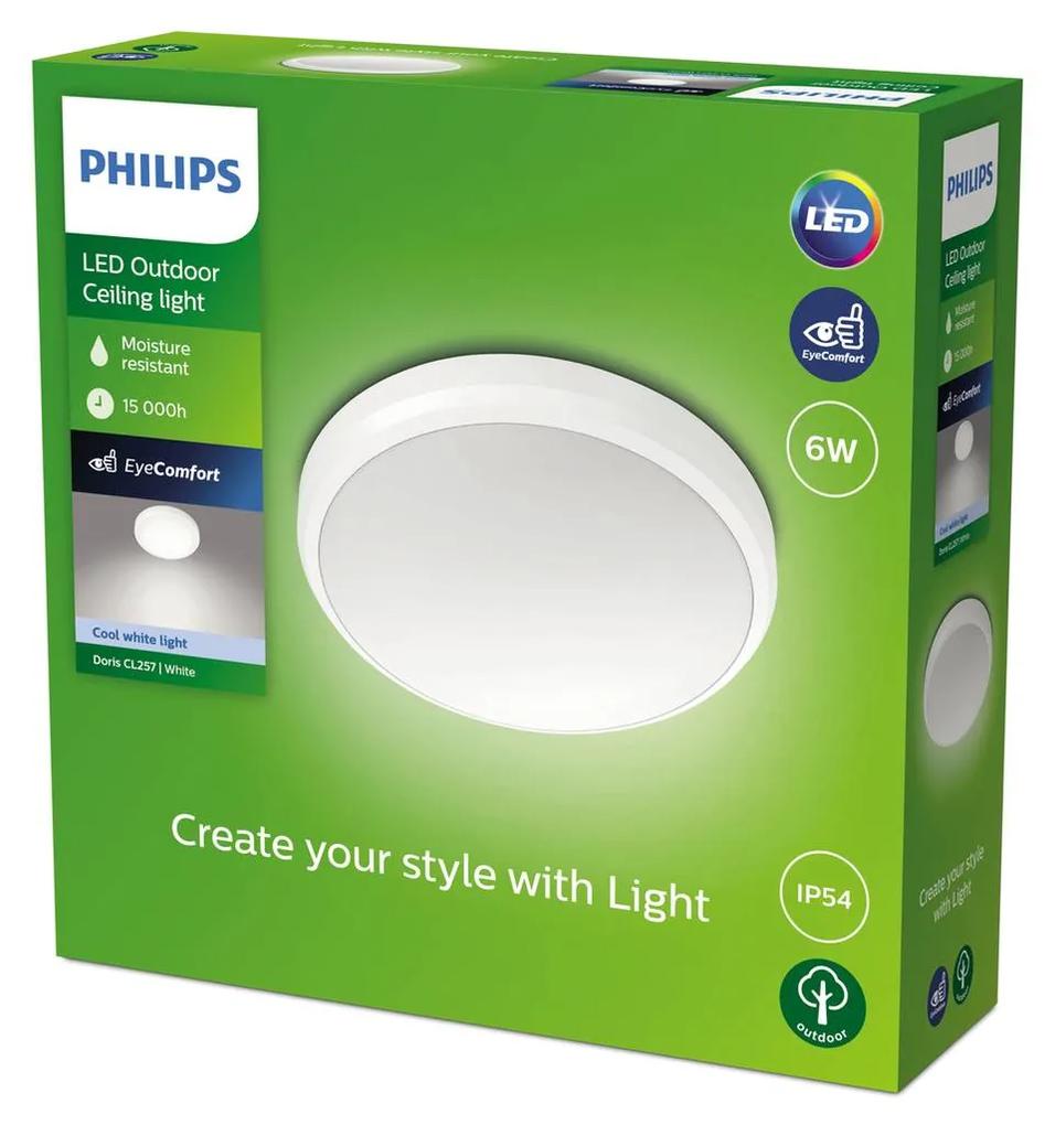 Philips Doris LED svietidlá IP54 4 000 K biela